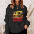 No Fear No Limits No Excuses Sweatshirt Gifts for Her