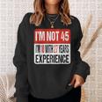 No Tengo 45 Tengo 18 Con 27 Años De Experiencia Camisa de entrenamiento Regalos para ella