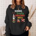 Norris Family Name Norris Family Christmas Sweatshirt Gifts for Her