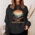 North Carolina Nc Hiking Mountain State Pride Sweatshirt Gifts for Her