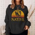 Northwest Native American Pride Native Indian Sweatshirt Gifts for Her