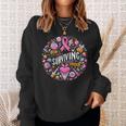 Not Just Surviving Thriving Cancer Graphic Sweatshirt Gifts for Her