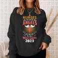 Nurses May Not Be Angels Graduation 2023 Nursing Graduate Sweatshirt Gifts for Her