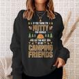 Nutty Camping Friends Outdoor Thanksgiving Camper Sweatshirt Geschenke für Sie
