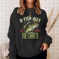 O-Fish-Ally Retired Since 2024 Retirement Fishing For Men Sweatshirt Gifts for Her