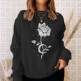 Occult Moon Rose Witchcraft The Witch Vintage Dark Magic Sweatshirt Gifts for Her