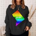 The Official Gay Pride Washington Dc Rainbow Sweatshirt Gifts for Her