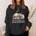 Offizielles Schlaf Shih Tzu Hundehalter Hundebesitzer Sweatshirt Geschenke für Sie