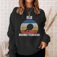 Old Schmetterhand Ping Pong Lustiges Tischtennis Sweatshirt Geschenke für Sie