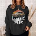 Oldtimer 1952 Geburtstag Für Männer Papaatertag Sweatshirt Geschenke für Sie