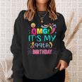 Omg It's My 44Th Birthday For 44 Years Old Birthday Sweatshirt Gifts for Her