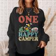 One Happy Camper First Birthday Camping Family Matching Sweatshirt Gifts for Her