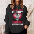 Open Heart Surgery After Transplant Recovery Sweatshirt Gifts for Her