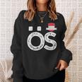 Österreich Menschenflagge Buchstaben Ö Und S Österreich Österreich Sweatshirt Geschenke für Sie