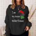 Pan African Flag I Am My Ancestors' Wildest Dreams Sweatshirt Gifts for Her