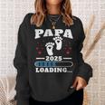 Papa 2025 Lustigesatertagsgeschenk Schwangere Sweatshirt Geschenke für Sie