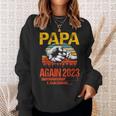 Papa Again Est 2023 Loading Future New Father's Day Sweatshirt Gifts for Her