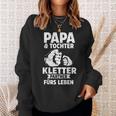 Papa & Tochter Kletterpartner Climbing Sweatshirt Geschenke für Sie