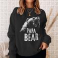Papa Bear Best Dad Fathers Day Father Pop Sweatshirt Gifts for Her
