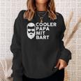 Papaater Bärtig Bartträger Schnurrbart Bart Sweatshirt Geschenke für Sie