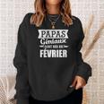 Papas Geniaux Sont Nes En Fevrier T-Shirt Sweater e Cadeaux pour elle