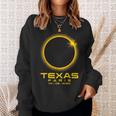 Paris Texas Tx Total Solar Eclipse 2024 Sweatshirt Gifts for Her