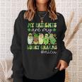 My Patients Are My Lucky Charms Nicu St Patrick's Day Sweatshirt Gifts for Her