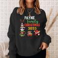 Payne Family Name Payne Family Christmas Sweatshirt Gifts for Her