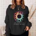 Piedras Negras Eclipse Tie Dye Vintage Inspired 2024 Sweatshirt Gifts for Her