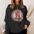 Pinks & Boots Vintage Cowboy Boots Cowgirl Hat Western Sweatshirt Gifts for Her