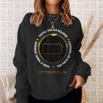 Pittsburgh Pennsylvania Total Solar Eclipse 2024 Sweatshirt Gifts for Her