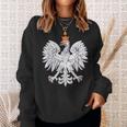 Poland Eagle Polish Symbol Sign Vintage Retro Sweatshirt Geschenke für Sie