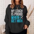 Pole Vault Pole Jumping High Pole Vaulting Sweatshirt Gifts for Her