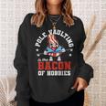 Pole Vaulting Is The Bacon Of Hobbies Athletics Pole Vault Sweatshirt Gifts for Her