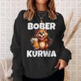 Polen Bober Kurwa Meme Bóbr Kurwa Polnisch Bier Bober Sweatshirt Geschenke für Sie