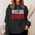 Polska Polish Saying Was Los Kurwa Sweatshirt Geschenke für Sie