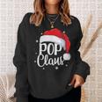 Pop Claus Christmas Family Matching Pajama Santa Sweatshirt Gifts for Her