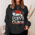Poppy Claus Xmas Santa Matching Family Christmas Pajamas Sweatshirt Gifts for Her