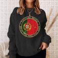 Portugal Portugiesische Kleidung Portugal Damen Sweatshirt Geschenke für Sie