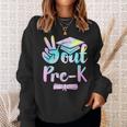 Prek Graduation Peace Out Pre K Tie Dye End Of School Sweatshirt Gifts for Her