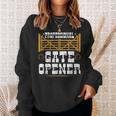 Professional Gate Opener Rodeo Ranch Cowboy Sweatshirt Gifts for Her