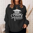 Prom Squad 2024 Graduation Prom Class Of 2024 Proud Grandpa Sweatshirt Gifts for Her