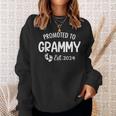 Promoted To Grammy Est 2024 Soon To Be Grammy Sweatshirt Gifts for Her