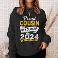 Proud Cousin Of A 2024 Graduate Graduation Family Matching Sweatshirt Gifts for Her