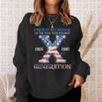 Proud Member Of The Fuck Your Feelings Gen X Usa 4Th Of July Sweatshirt Gifts for Her