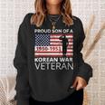Proud Son Of A Korean War Veteran For Military Sweatshirt Gifts for Her