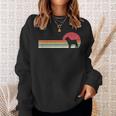 Pug Retro Style Sweatshirt Gifts for Her
