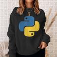 Python Logo Programmer Sweatshirt Geschenke für Sie