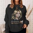 Queen B Honey Bee Bumble B Sweatshirt Gifts for Her
