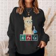 Química Estudiante Regalo Científico Lindo Alpaca Ciencia Estudiante Camisa de entrenamiento Regalos para ella